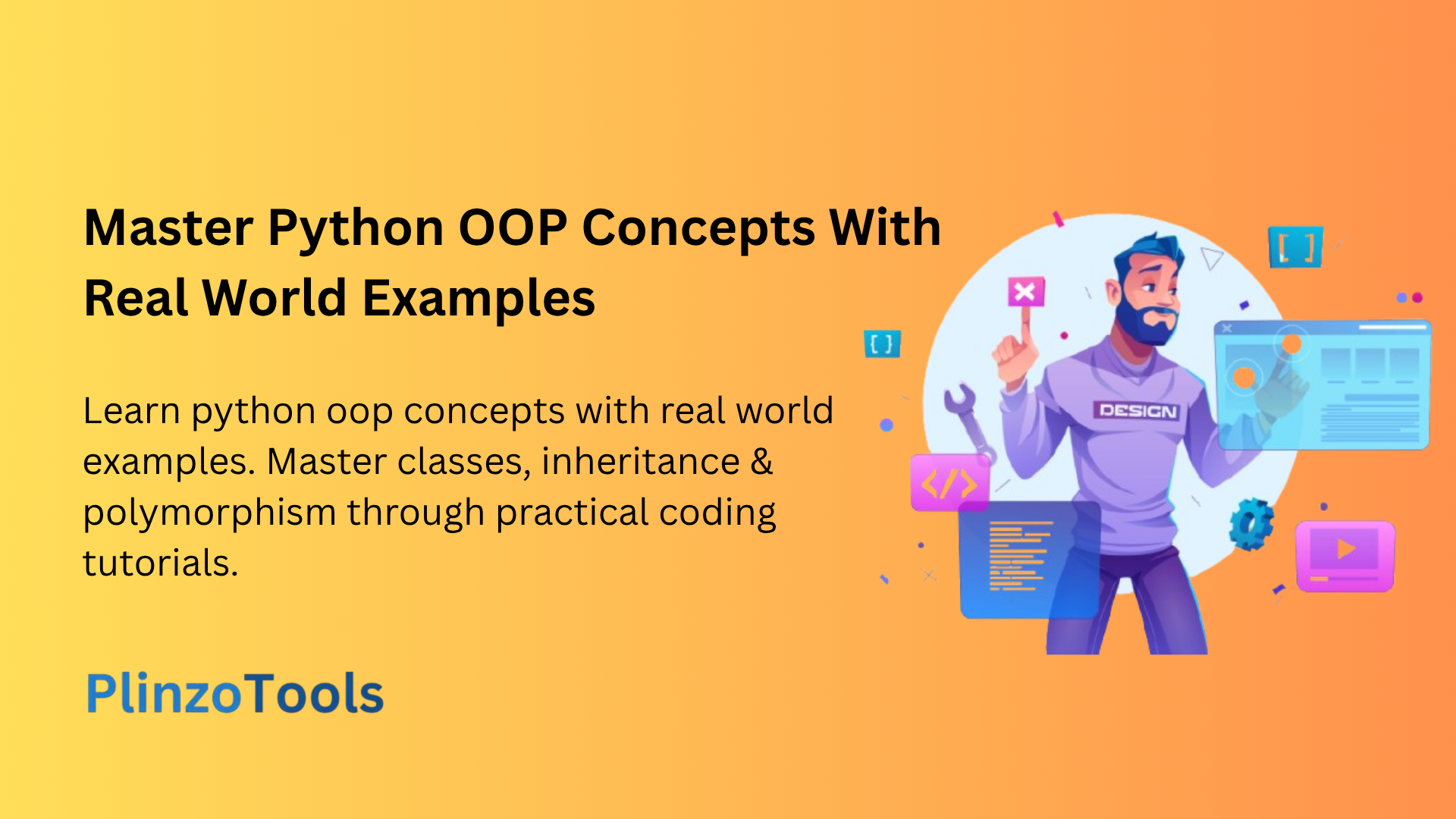 Learn python oop concepts with real world examples. Master classes, inheritance & polymorphism through practical coding tutorials.