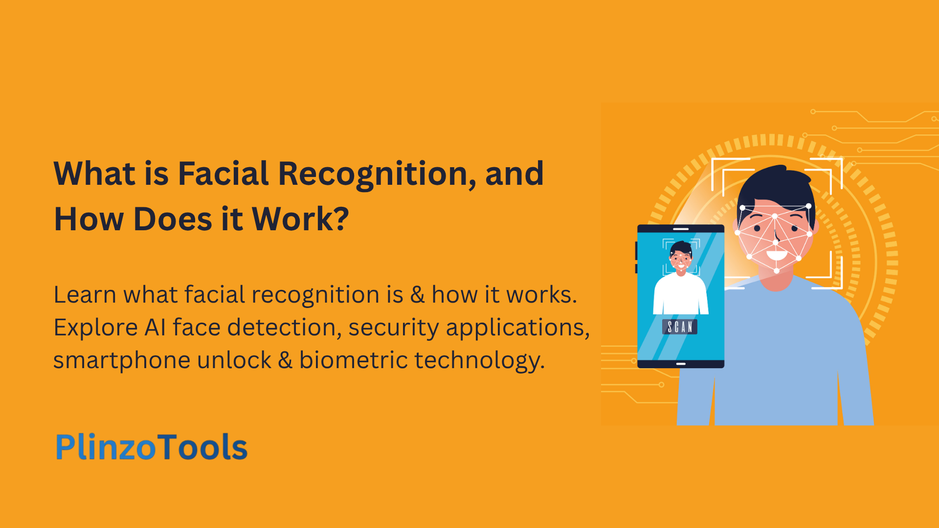 Learn what facial recognition is & how it works. Explore AI face detection, security applications, smartphone unlock & biometric technology.